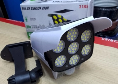 solar motion sensor light