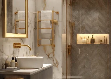 Modern classic bathrooms interior design