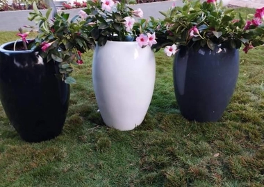 fibreglass flower pots