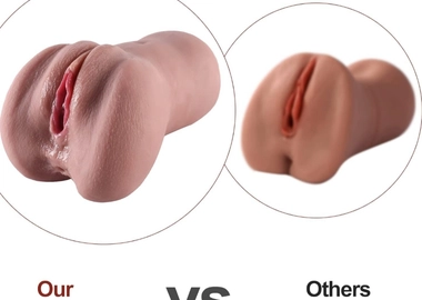 Male Masturbator with Double Penetration