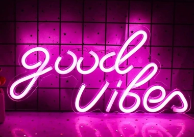 Neon sign for wall decor