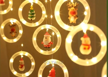 fairy curtain drop lights