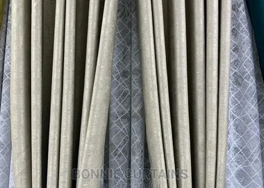 Silk touch curtains