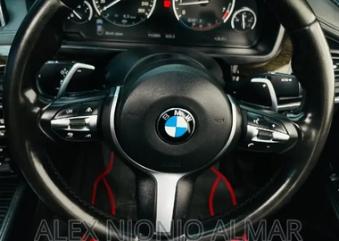Black BMW X6 2017