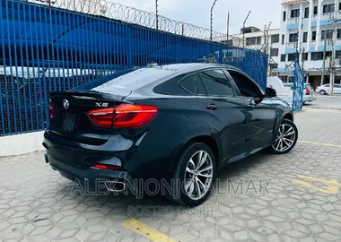Black BMW X6 2017