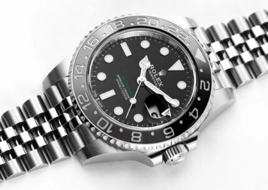 Rolex GMT master II stainless steel watch