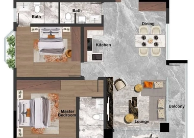 1 bedroom executive residence