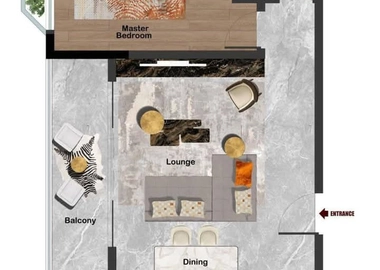 1 bedroom executive residence