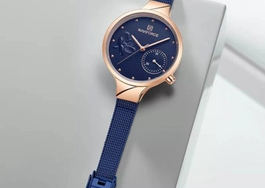 Blue Naviforce women fashion watch