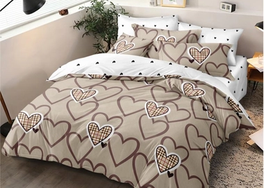 Flowered coloured Duvets