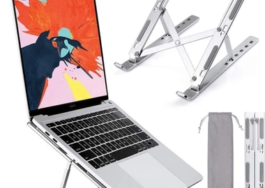 Aluminum notebook/ipad/laptop stand