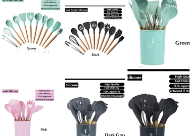 Silicone spoons