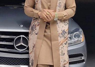 Modern kaftan African