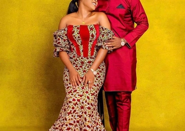Stylish African wear couples