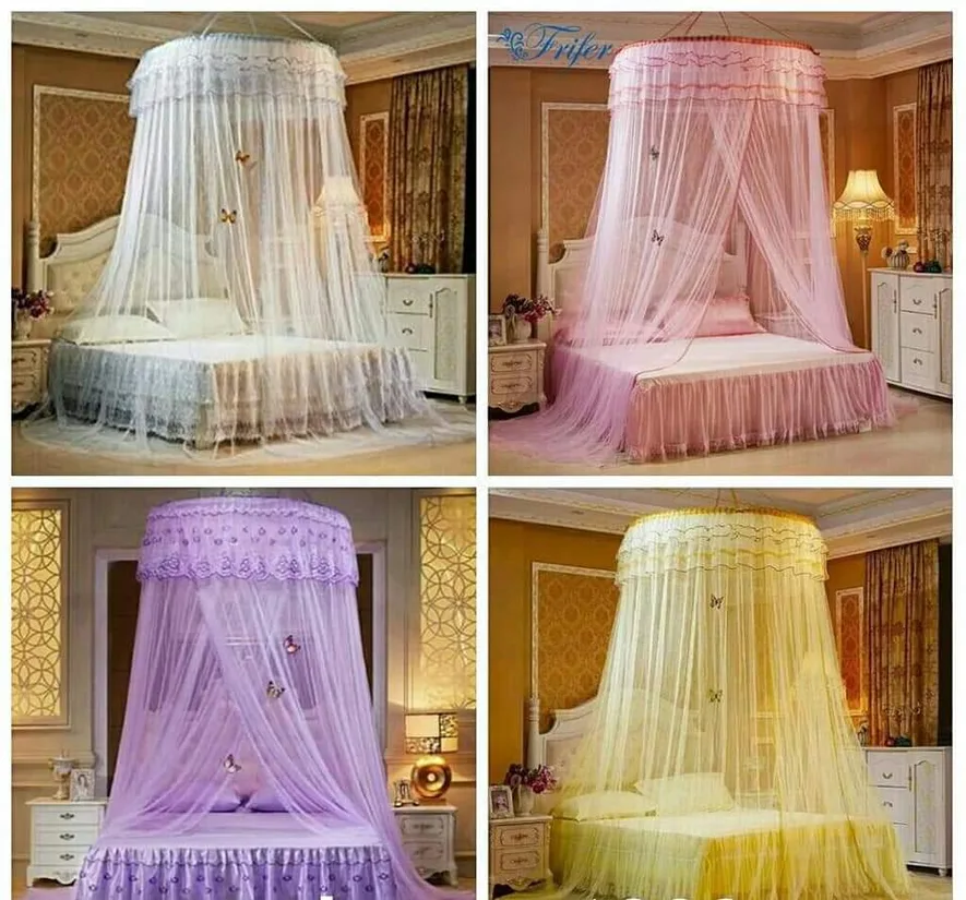 Round mosquito nets