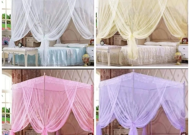 Four stand mosquito net