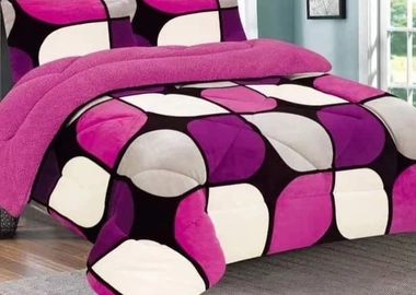 Single floral woolen duvets