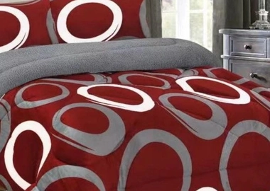 Single floral woolen duvets