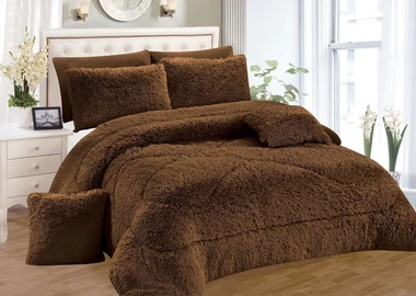 6 PC luxury design velvet