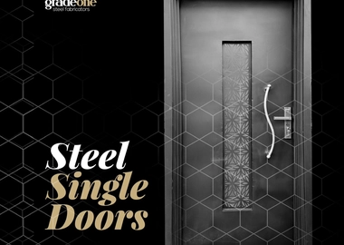 Steel single door