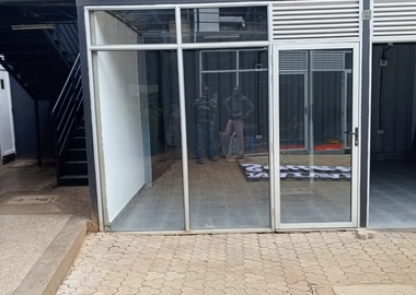 Shop front aluminum partition