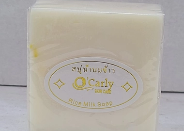 Rice milk soap