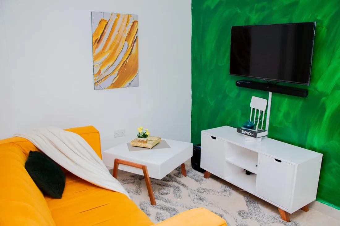 Partitioned studio