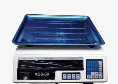 Computerized weighing scale