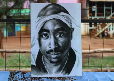Shakur art piece