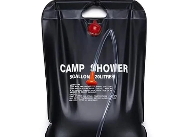Camping shower bag