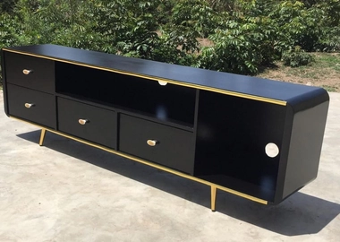 Versatile multifunctional TV lift cabinet masterpiece