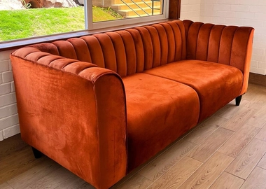 3 seaters contemporary Tuxedo couch masterpiece