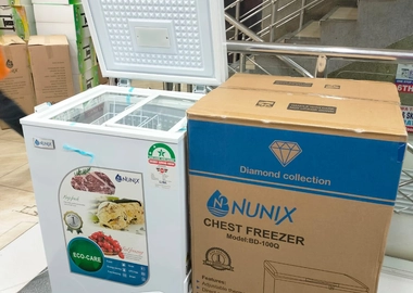 Nunix chest freezer 100L