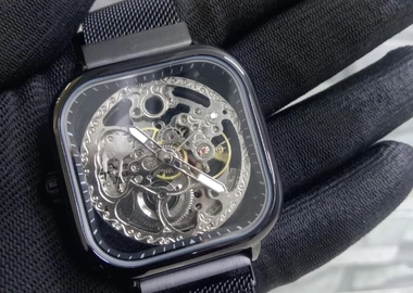 Forsining mechanical skeleton watch