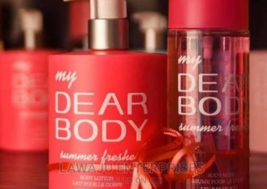 Dear body summer fantasy fragrance mist & lotion set