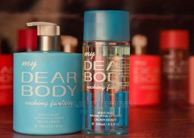 Dear body rocking fantasy fragrance mist & lotion set