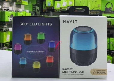 Multicolor ambient Bluetooth speaker