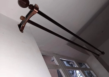 Jua Kali Curtain Rod