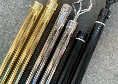 1m single curtain rod