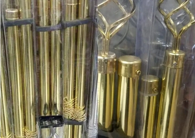 1m single curtain rod