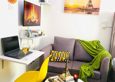 Stylish airbnb studio
