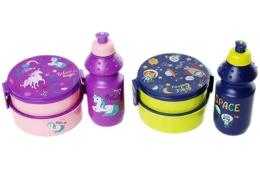 Double layer kids lunchbox