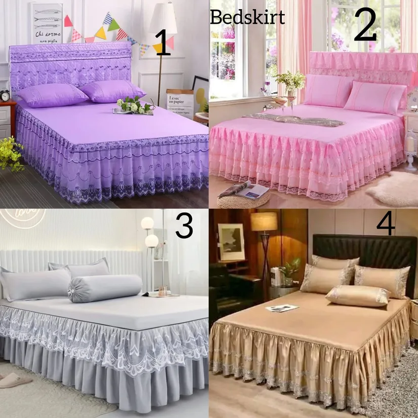 Bedskirts & pillows