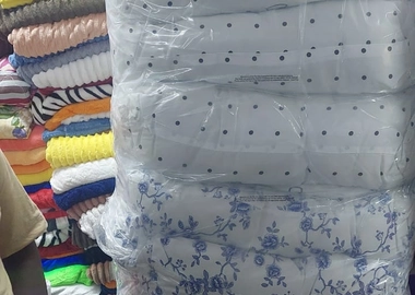 Fibre bed pillows