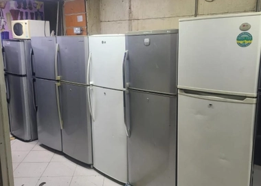 Medium double door fridge