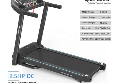 Fashionable Smart folding electric treadmill