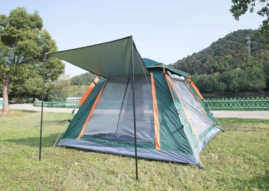 Automatic pop up tent
