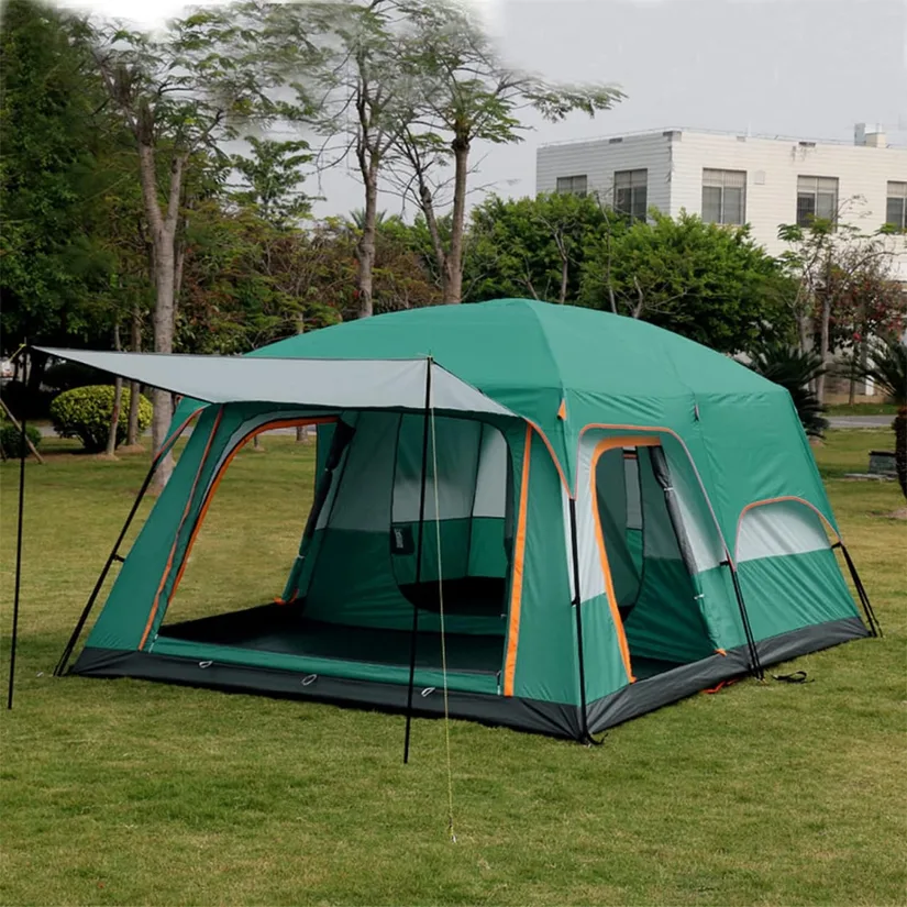 Mega huge family tent