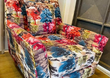 Custom armchair