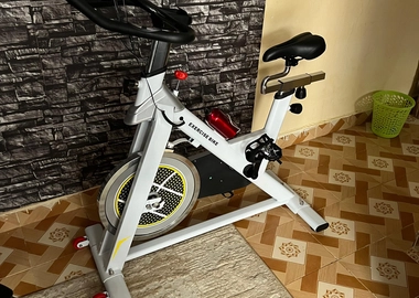 Commercial spinning bike